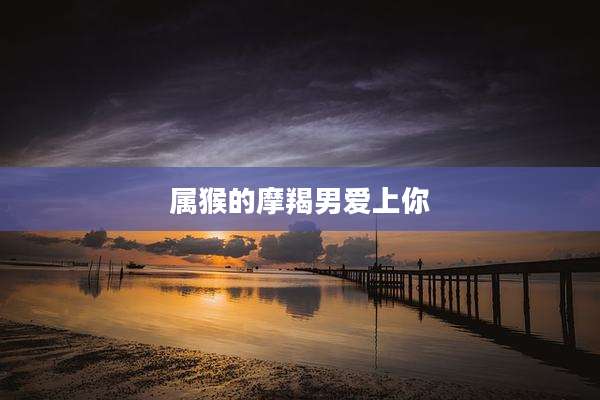 属猴的摩羯男爱上你