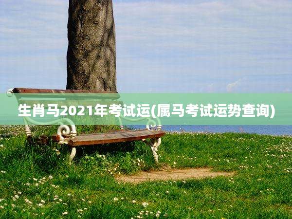 生肖马2021年考试运(属马考试运势查询)