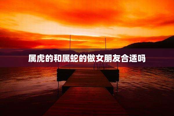 属虎的和属蛇的做女朋友合适吗