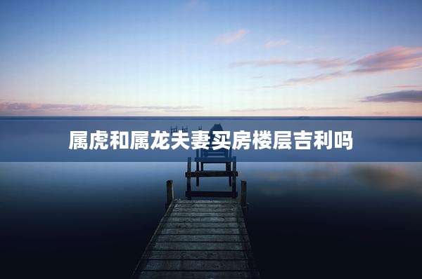 属虎和属龙夫妻买房楼层吉利吗
