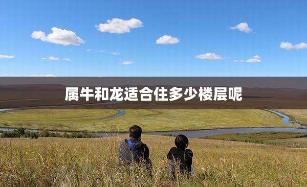 属牛和龙适合住多少楼层呢