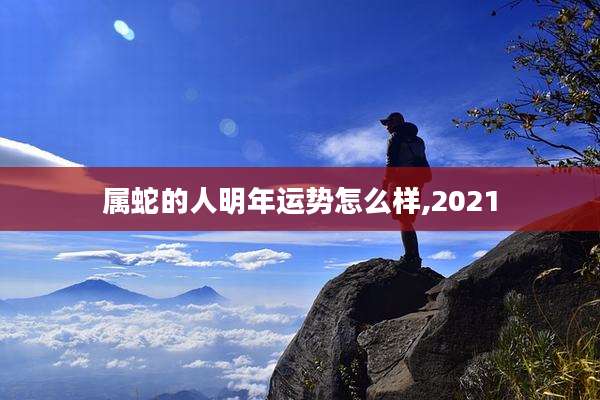 属蛇的人明年运势怎么样,2021