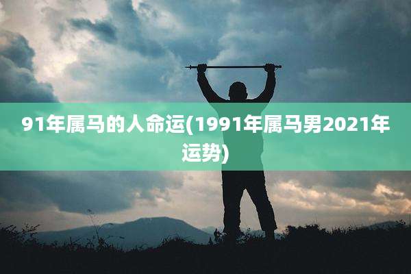 91年属马的人命运(1991年属马男2021年运势)