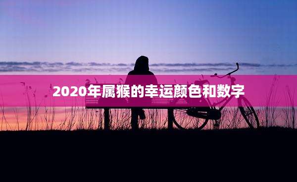 2020年属猴的幸运颜色和数字