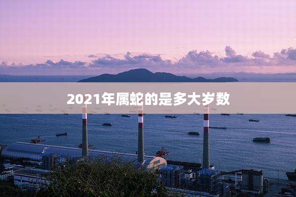 2021年属蛇的是多大岁数