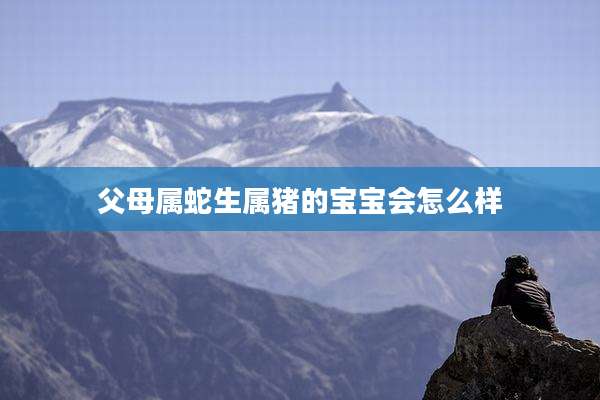 父母属蛇生属猪的宝宝会怎么样