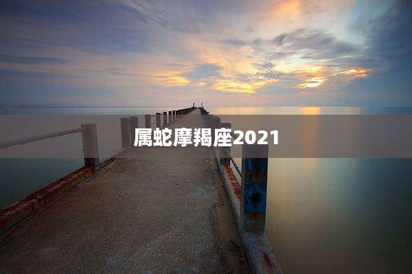 属蛇摩羯座2021