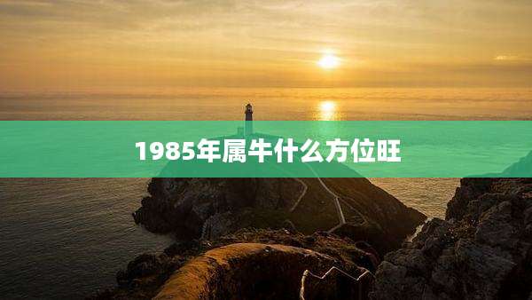 1985年属牛什么方位旺