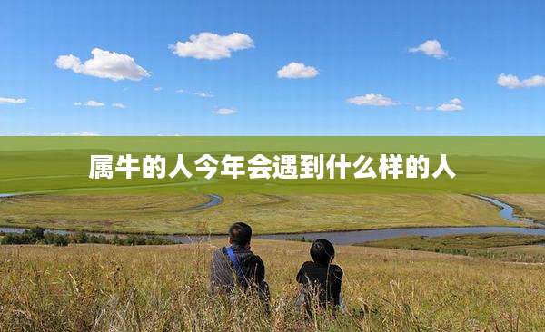 属牛的人今年会遇到什么样的人