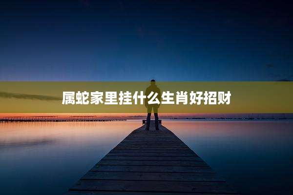 属蛇家里挂什么生肖好招财