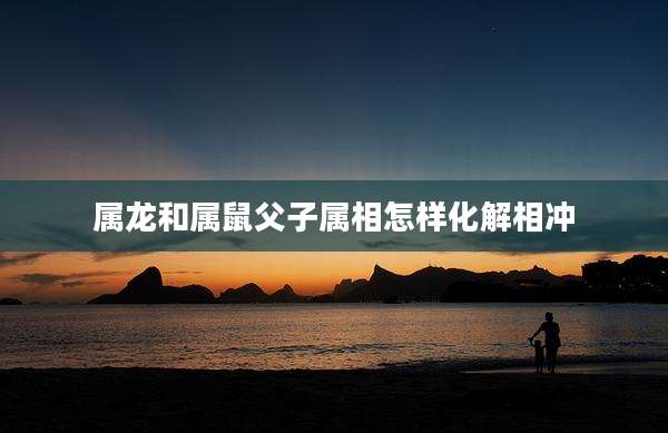 属龙和属鼠父子属相怎样化解相冲