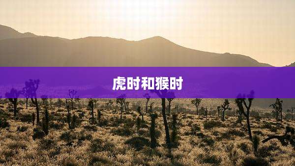 虎时和猴时
