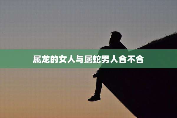 属龙的女人与属蛇男人合不合