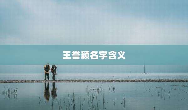 王誉颖名字含义