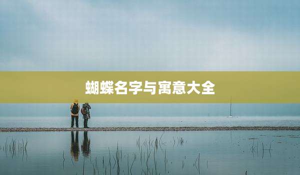 蝴蝶名字与寓意大全