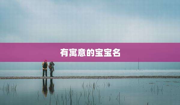有寓意的宝宝名