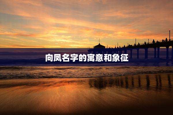 向凤名字的寓意和象征
