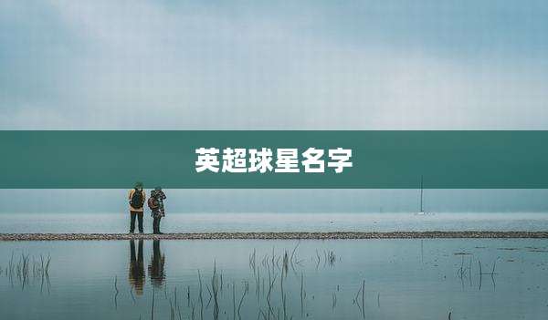英超球星名字