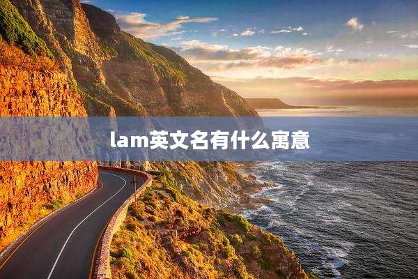 lam英文名有什么寓意