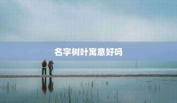 名字树叶寓意好吗