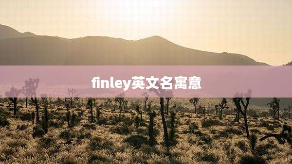 finley英文名寓意