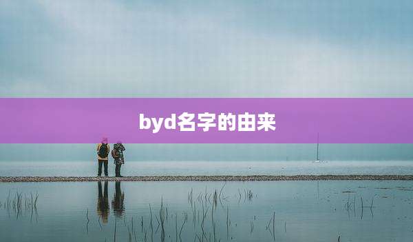 byd名字的由来