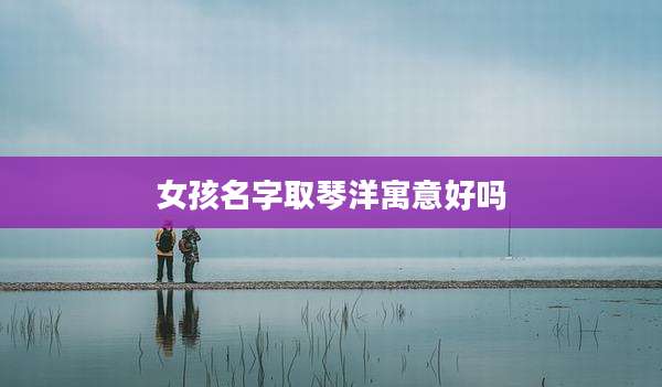 女孩名字取琴洋寓意好吗