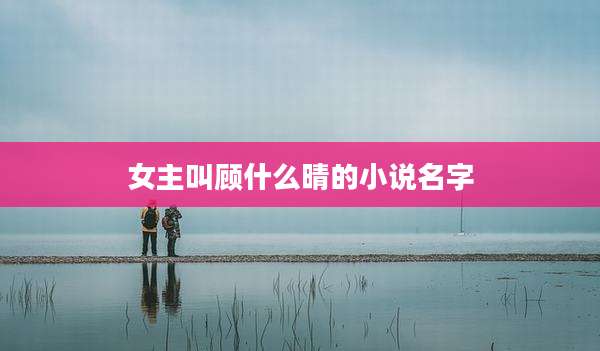 女主叫顾什么晴的小说名字