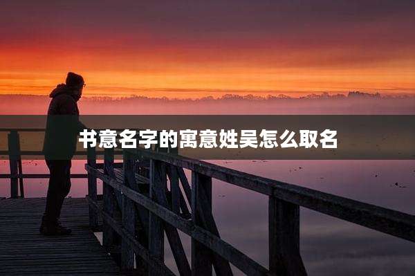 书意名字的寓意姓吴怎么取名