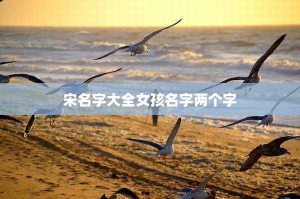 宋名字大全女孩名字两个字