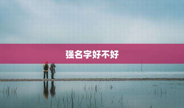 强名字好不好