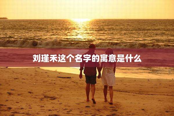 刘瑾禾这个名字的寓意是什么