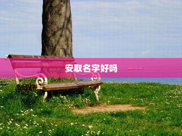 安取名字好吗