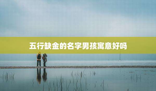 五行缺金的名字男孩寓意好吗