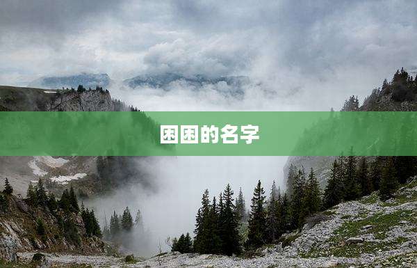 困困的名字