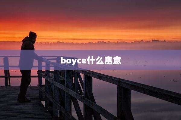 boyce什么寓意