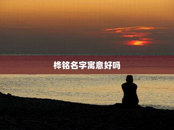 桦铭名字寓意好吗