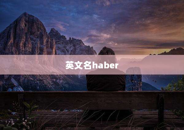 英文名haber