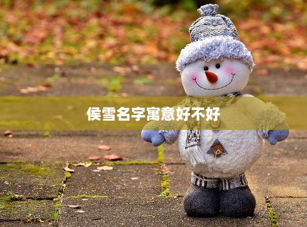 侯雪名字寓意好不好