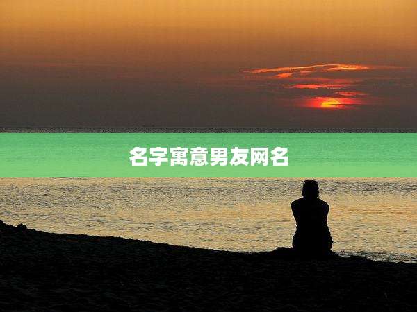 名字寓意男友网名