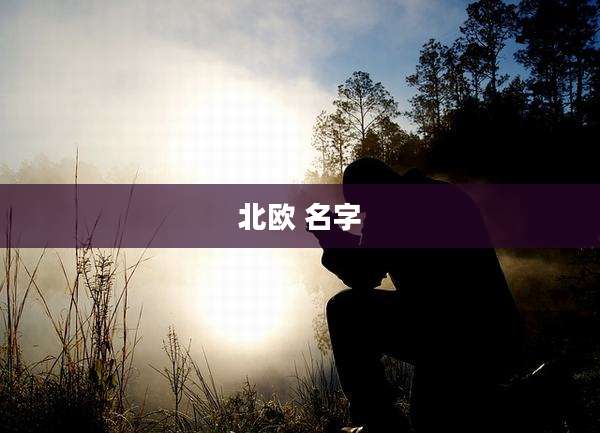 北欧 名字