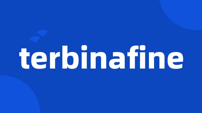 terbinafine