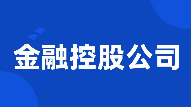 金融控股公司