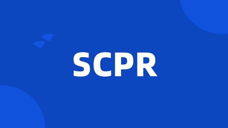 SCPR