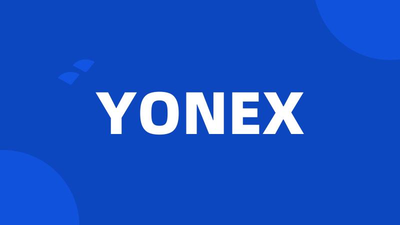 YONEX