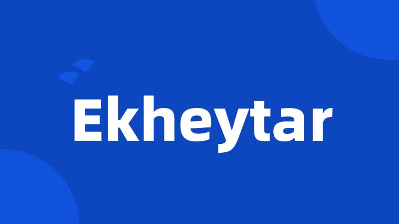 Ekheytar