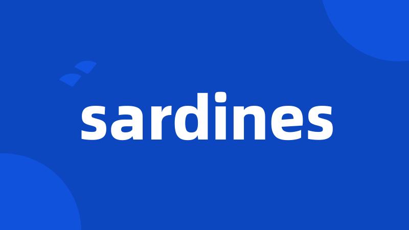 sardines