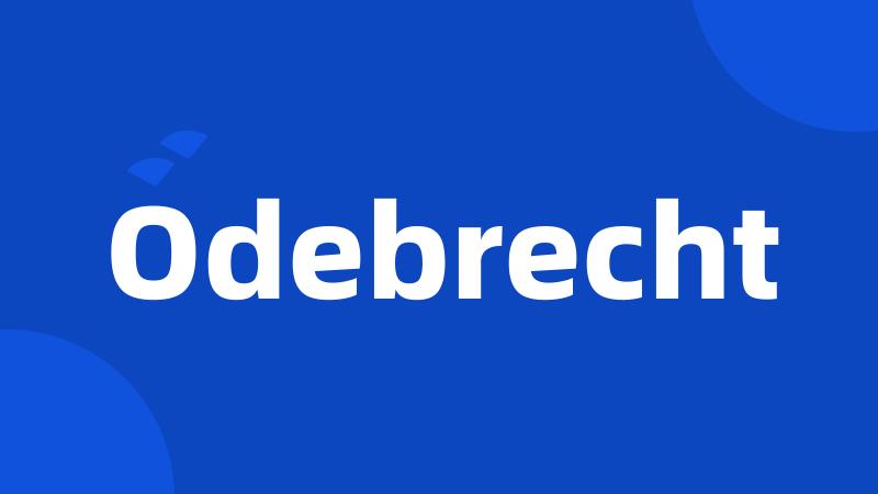 Odebrecht