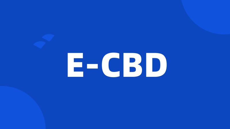 E-CBD