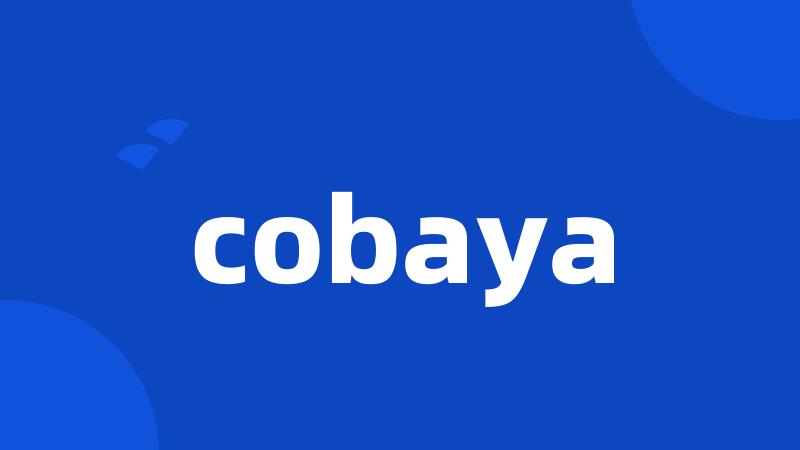 cobaya